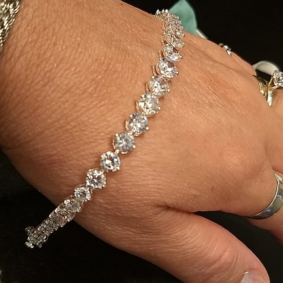 🔥FINALPRICE🔥Sterling.925.RJ.GrazianoCZ.bracelet - Picture 10 of 16